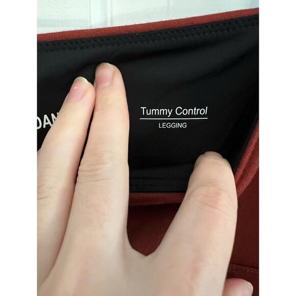 NWT Alexander Jordan Tummy Control Secretly Slimming Leggings Red Women's L - Picture 9 of 13